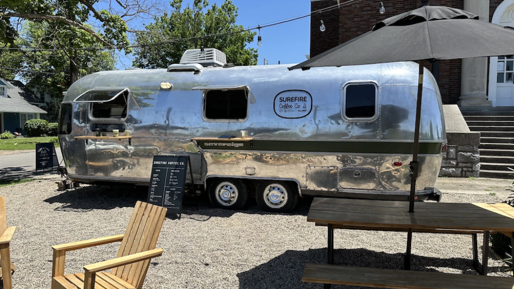 Experience the charm of Nashville's unique coffee shop setups.