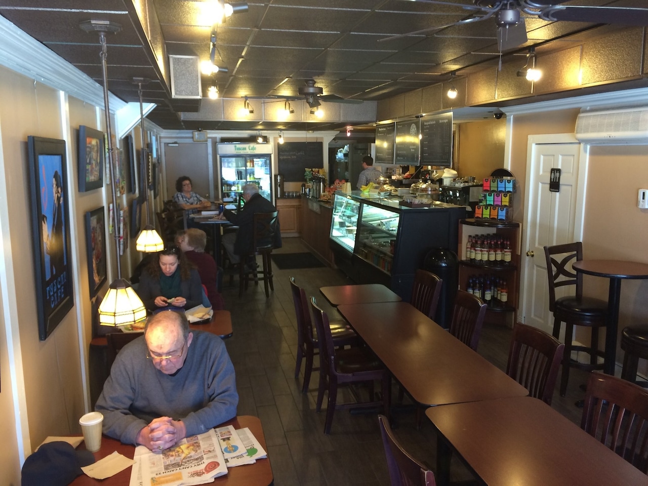 Tuscan Cafe: Where Northville's deep coffee culture thrives.